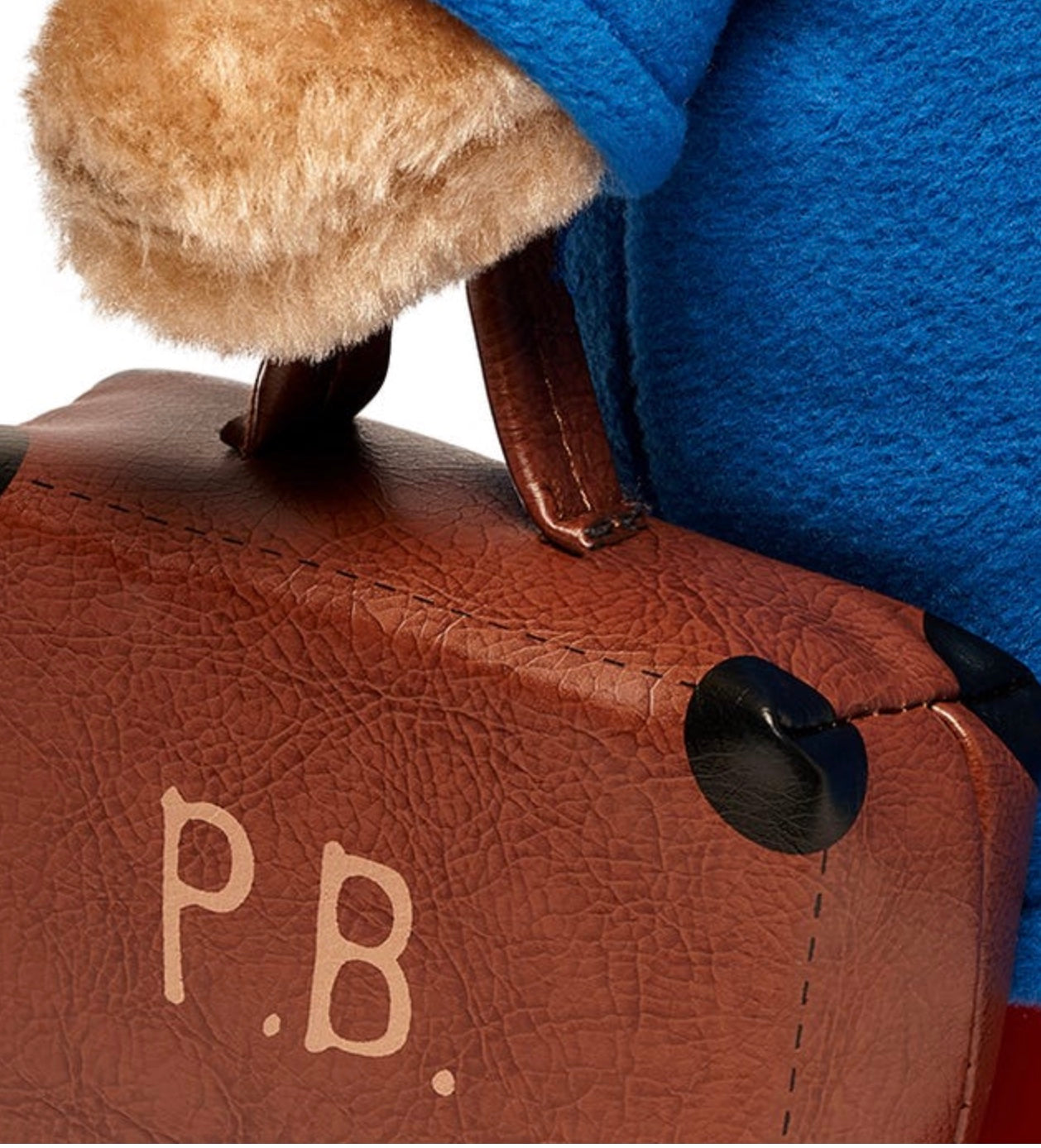 Large Paddington with boots and Suitcase