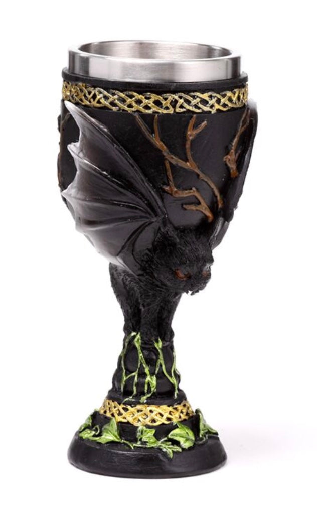 Decorative Bat Goblet