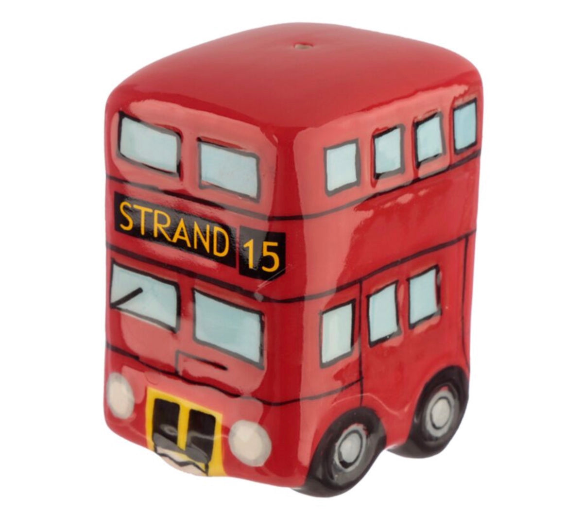 London Icons Red Routemaster Bus Ceramic Salt & Pepper Set
