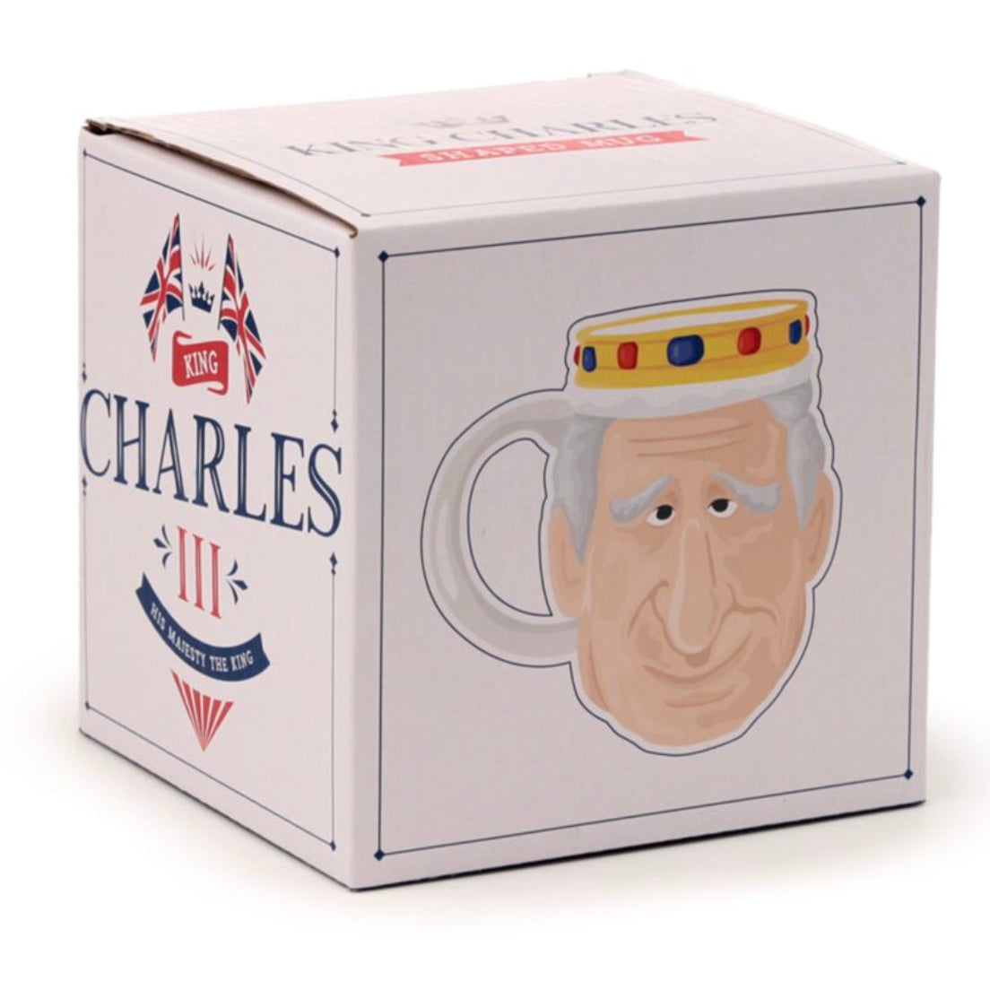 King Charles Ⅲ Face Shaped Mug