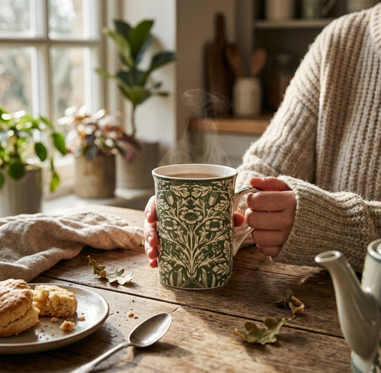 William Morris Acorn Mug