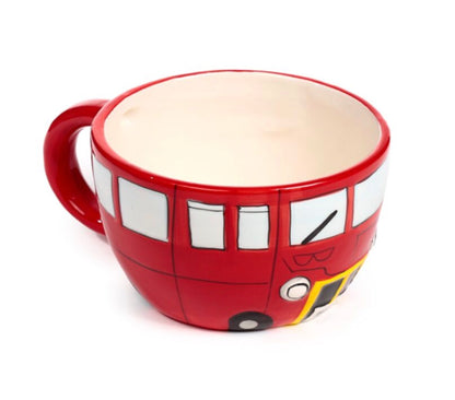 London Red Bus Ceramic Teapot & Cup Set for 1