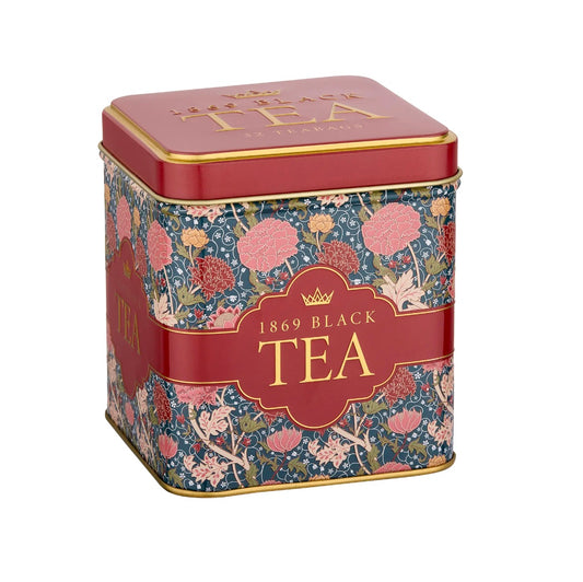 1869 Black Tea Square Tin