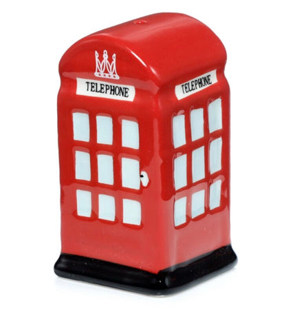 London Icons Red Post Box & Red Telephone Box Ceramic Salt & Pepper Set
