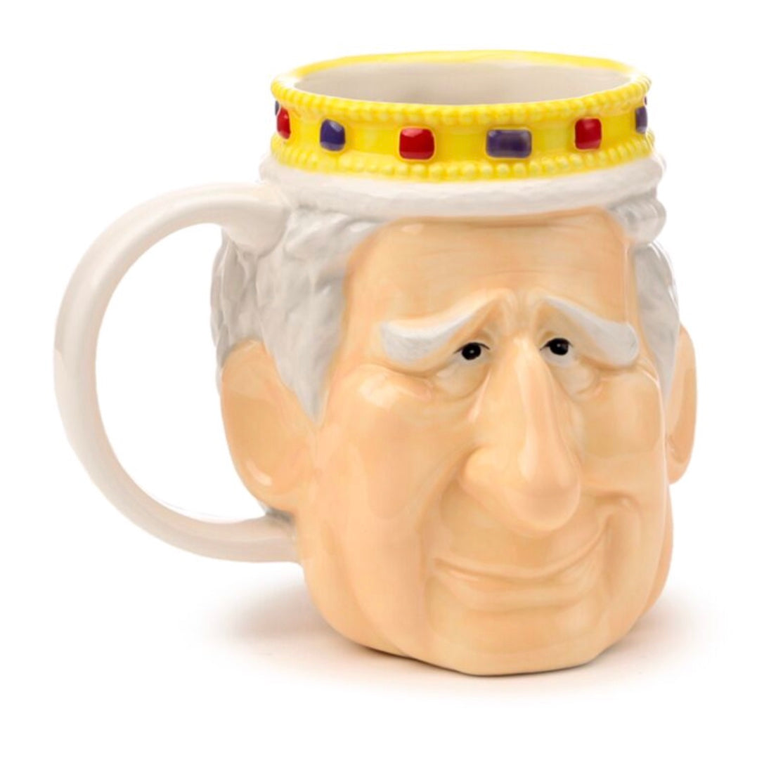 King Charles Ⅲ Face Shaped Mug