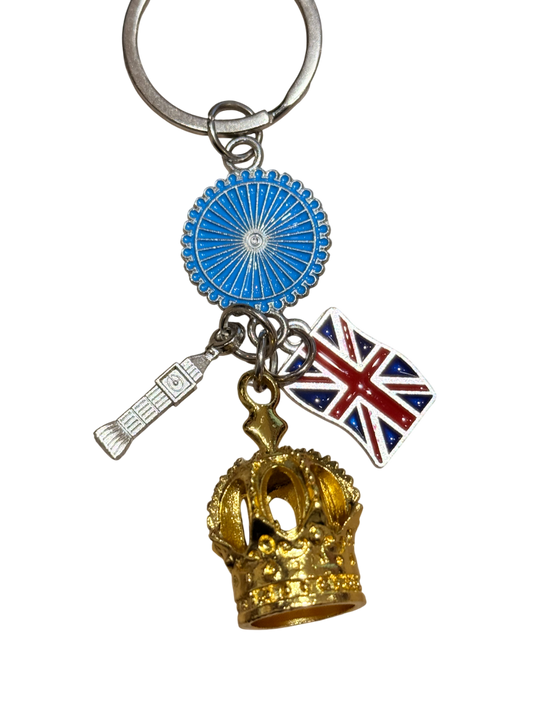 London Eye Charm Keyring