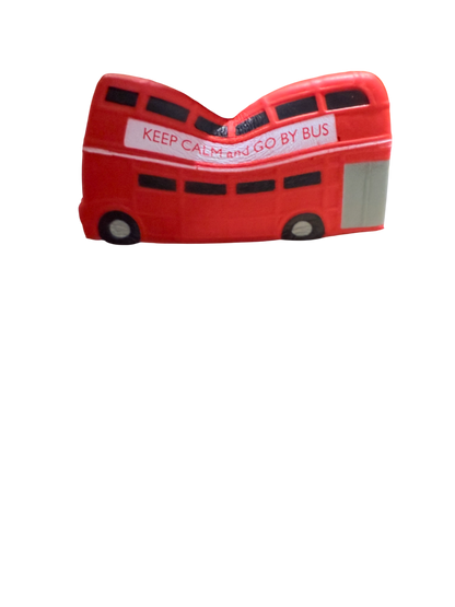 London Small Die Cast Soft Toy