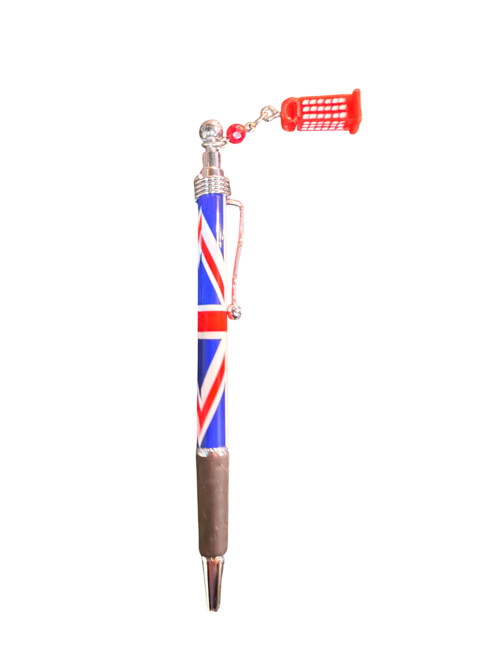 London Union Jack Pen with Charms