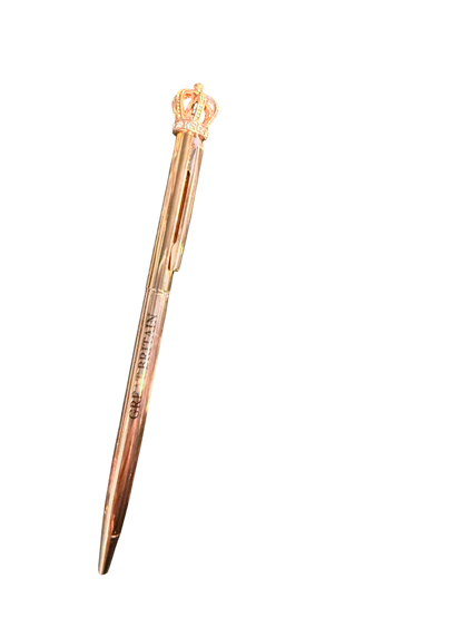 London Crown Pen Printed with Great Britain