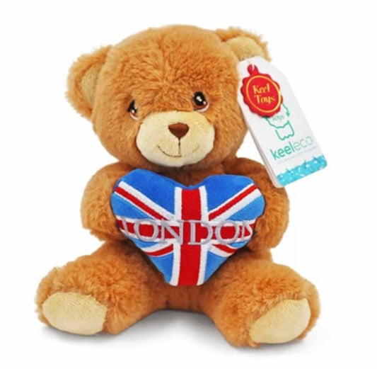 London Teddy with Heart