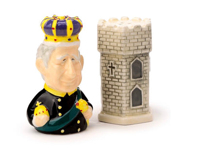 King Charles III Salt & Pepper Set