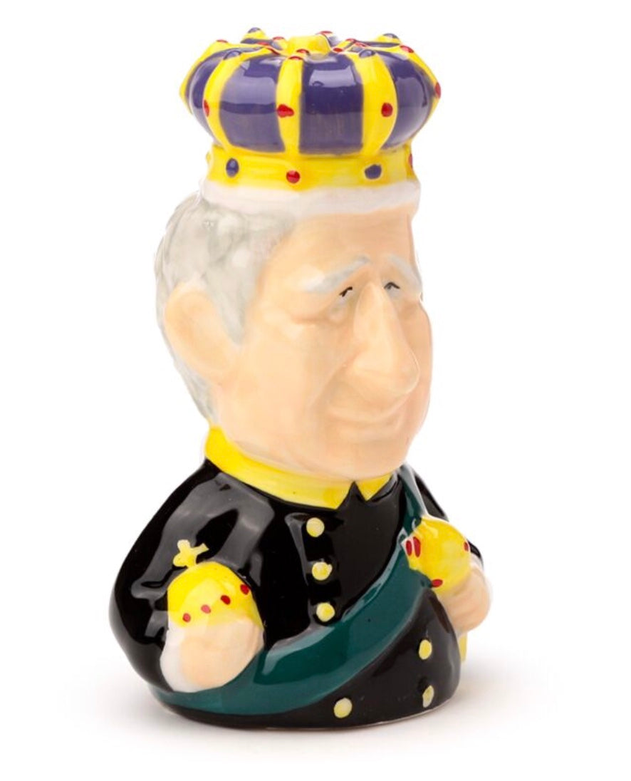 King Charles III Salt & Pepper Set