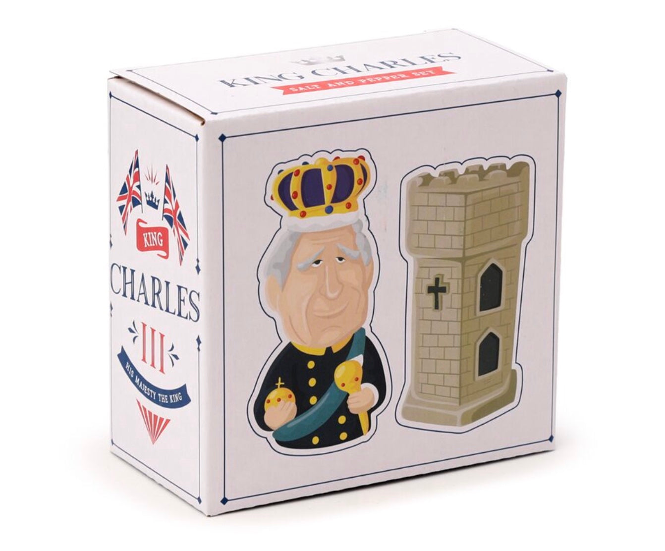 King Charles III Salt & Pepper Set