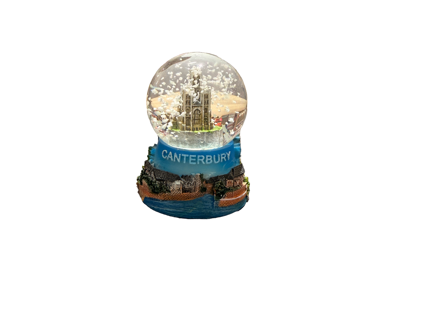 Canterbury Souvenir Small Snowstorm Snow-Globe